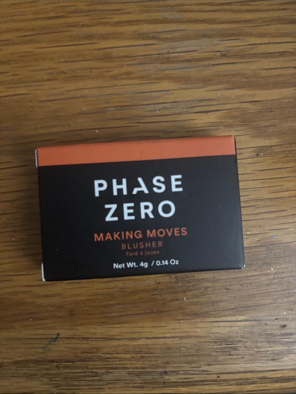 Phase Zero Making Moves Blusher — Warm Coral-Orange